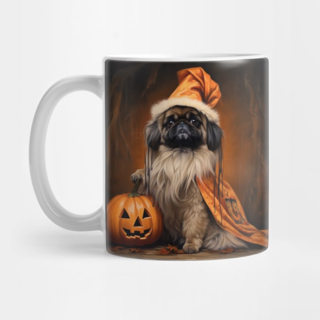 Halloween Pekingese by NatashaCuteShop